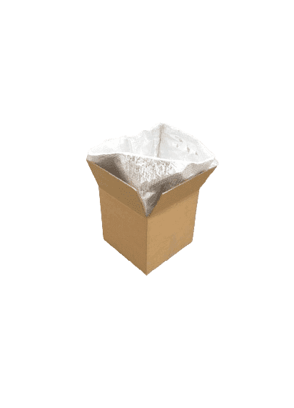 Összehajtható thermodoboz - 350 x 350 x 350 mm + (6 rétegű hőszigetelő zsák)