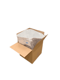 Összehajtható thermodoboz - 400 x 400 x 400 mm + (6 rétegű hőszigetelő zsák)