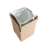 Összecsukható termodoboz - 600 x 400 x 400 mm + (6 rétegű szigetelőzsák)