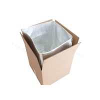 Összehajtható thermodoboz - 400 x 400 x 250 mm + (6 rétegű hőszigetelő zsák)