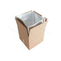 Összehajtható thermodoboz - 500 x 300 x 300 mm + (4 rétegű hőszigetelő zsák)