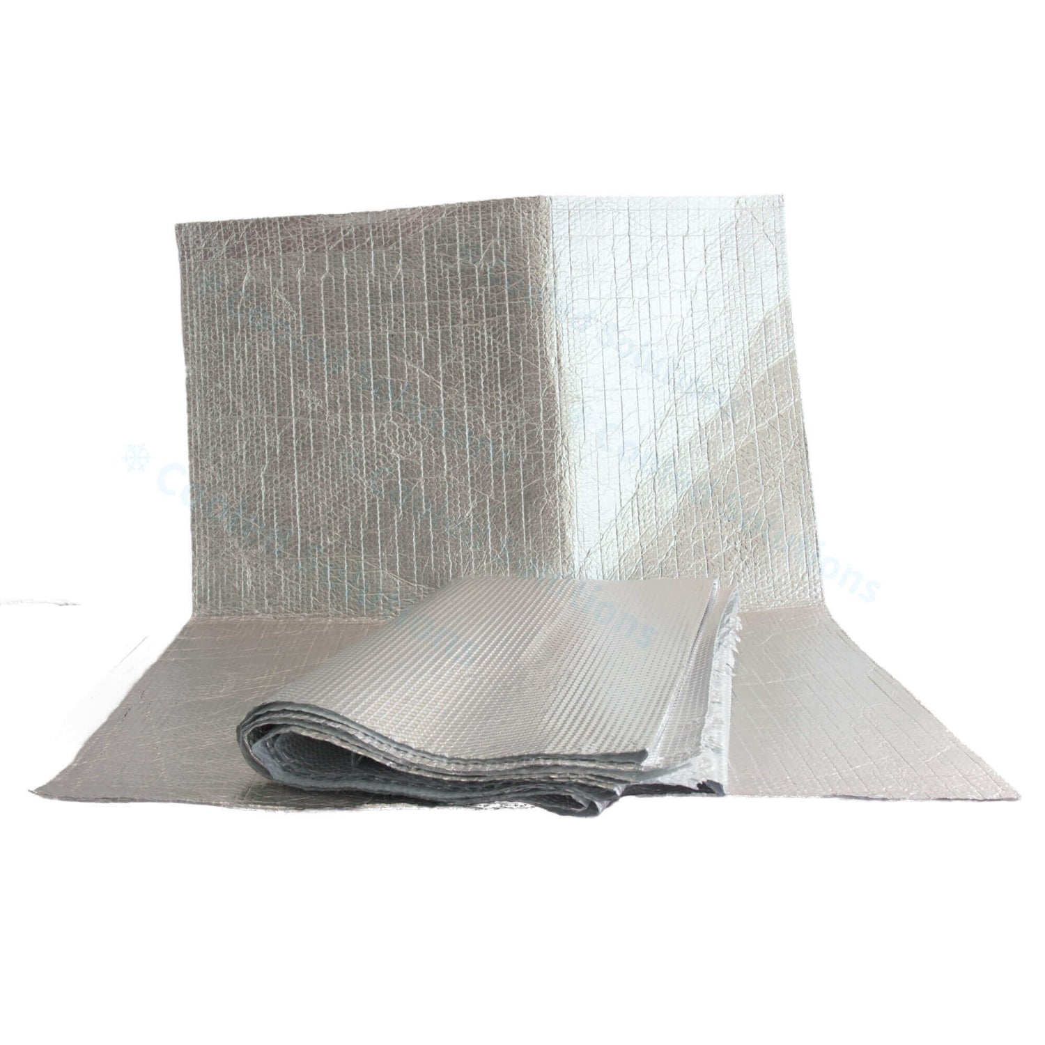 Geïsoleerde bodem blok pallet (130 x 150 cm)